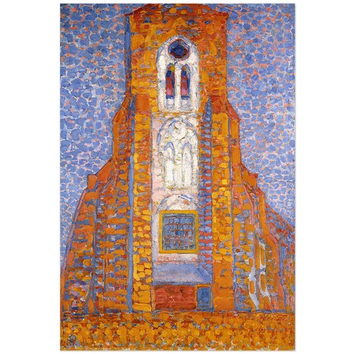 Piet mondrian chiesa - chiesa, di