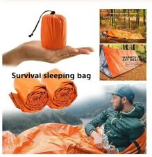 +  SACCO A PELO TERMICO SOPRAVVIVENZA EMERGENZA TENDA COPERTA SOCCORSO CAMPEGGIO