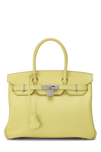 Hermès soufre epsom birkin - soufre,