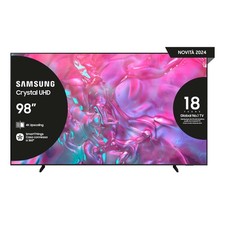 Samsung TV Crystal UHD 4K 98” UE98DU9070UXZT Smart TV Wi-Fi Graphite Black 2024,