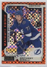2018-19 O-Pee-Chee Platinum Orange Checkers /25 Anthony Cirelli #154 Rookie RC