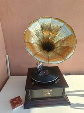 REPLICA GRAMMOFONO A TROMBA LA