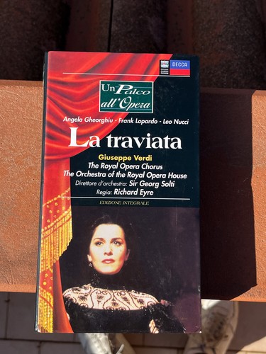 Vhs traviata verdi - vhs, la