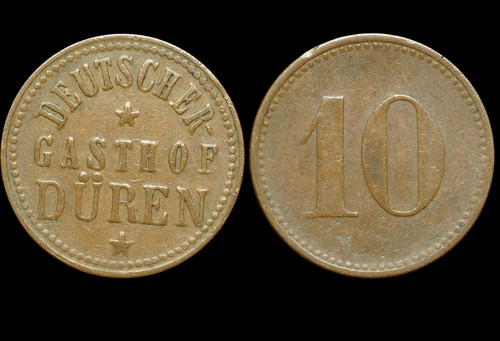 Wertmarke pfennig - wertmarke:,