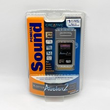 Scheda audio notebook vintage