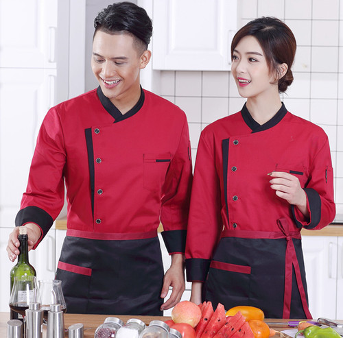 Nuova tuta chef vestiti - , cucina
