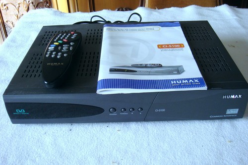 Decoder humax 5100 con - decoder, ci