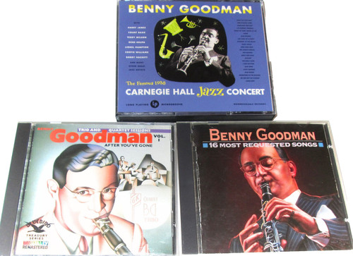Benny goodman disc - cd, lot