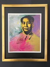 ANDY WARHOL + RARA STAMPA MAO