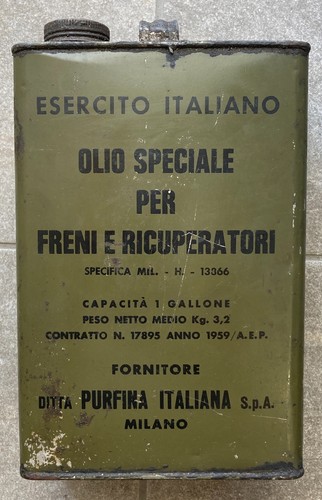 Tanica olio speciale esercito - tanica,