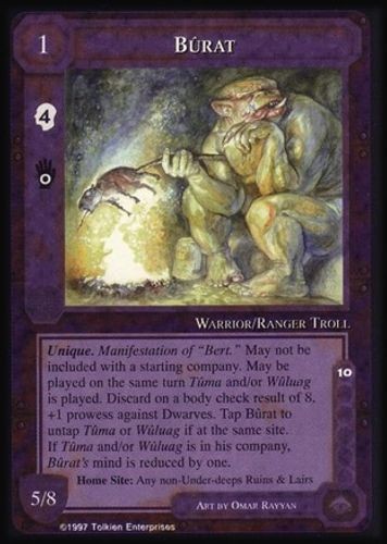 Burat against the shadow - the,