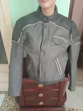 Giacca e pantalone in pelle Echtes leder da moto vintage.