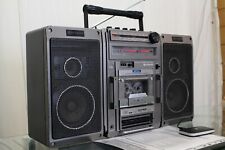 HITACHI TRK-9140E RADIO HIFI REGISTRATORE CASSETTE GHETTOBLASTER BOOMBOX + BLUETOOTH