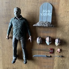NECA Friday The 13th Part V Jason Voorhees 7" Action Figure Model Scenes Toys