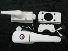 ZADI Serratura Porta Catenaccio Maniglia Porta Caravans Camper Bianco