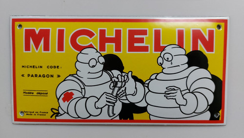 Targa porta michelin - porta,
