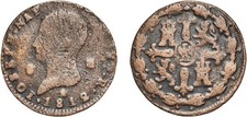 8 MARAVEDIS 1812 JOSE NAPOLEON