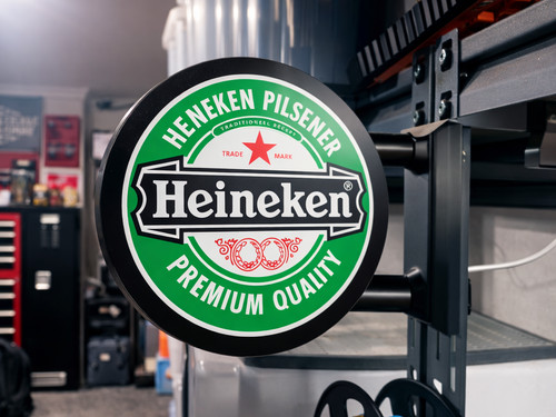 Heineken pub garage stampato - pub,