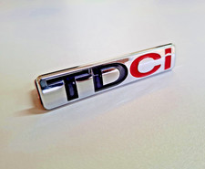 Distintivo cromato posteriore Ford TDCI per Transit Fiesta Focus C-Max Mondeo S-Max Galaxy