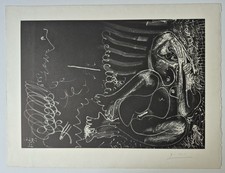 Pablo Picasso acquaforte 1966