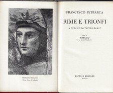 Petrarca, Franc..RIME E