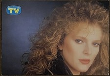 LENA BIOLCATI CARTOLINA PROMOZIONALE CON AUTOGRAFO ORIGINALE SORRISI CANZONI TV