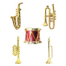  5 Pcs Mini Strumenti Musicali