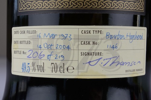 Ardbeg 1973 bottled 2004 - ardbeg,
