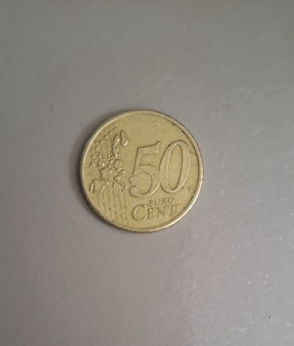 Moneta centesimi euro - 50,