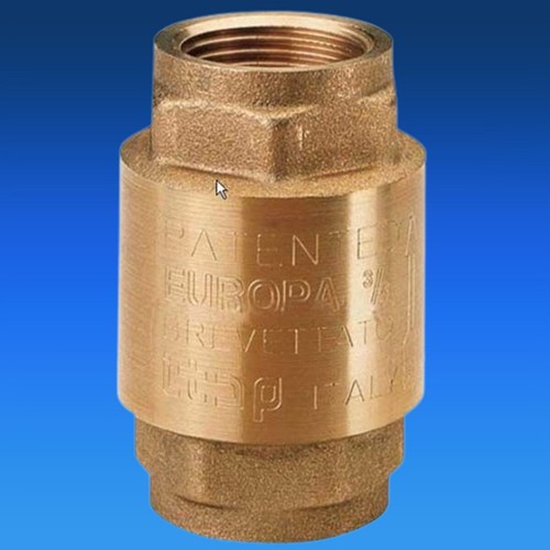 Valvola ritorno ottone - in,