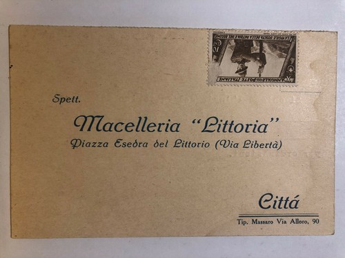 Cartolina pubblicitaria - cartolina,