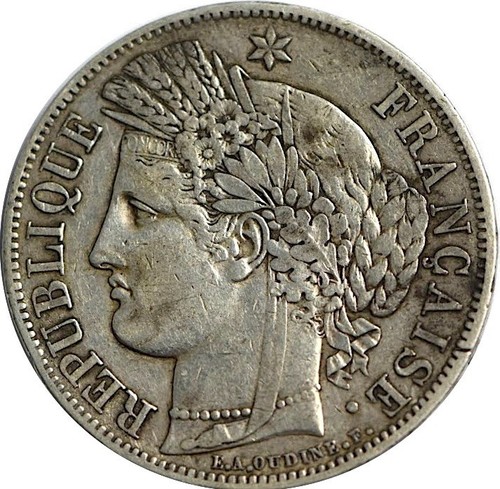 Francia moneta 5 franchi - francia,,