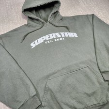 Felpa Superstar Uomo XL Verde