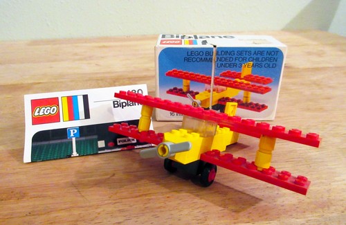 Lego kit 430 legoland - 430, biplano
