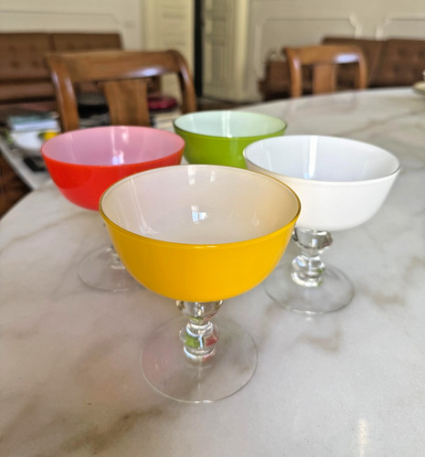 Set coppe vintage vetro - 4,