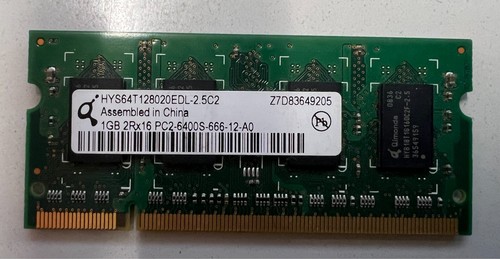 Memoria ram sodimm ddr2 - ram,