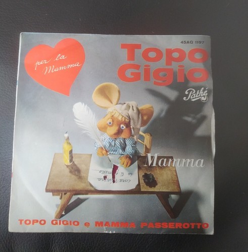 Topo gigio vinile 45giri - topo,