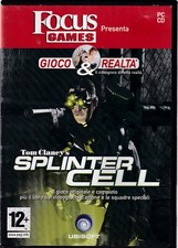 Tom Clancy's Splinter Cell  PC RETRO GAME ITA COMPLETO EDITORIALE M04100