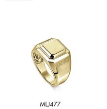 LIU JO ANELLO  UOMO IN ACCIAIO