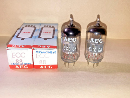 Tubi aeg ecc88 6dj8 coppia - tubi, 6dj8,