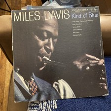 ORIG 1959 Miles Davis Kind of Blue Vinyl Record CL 1355 6 EYE MONO FIRST PRESS
