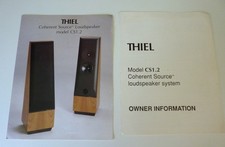 Brochure altoparlante thiel - brochure,