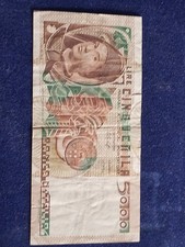Banconota 5000 Lire Italia