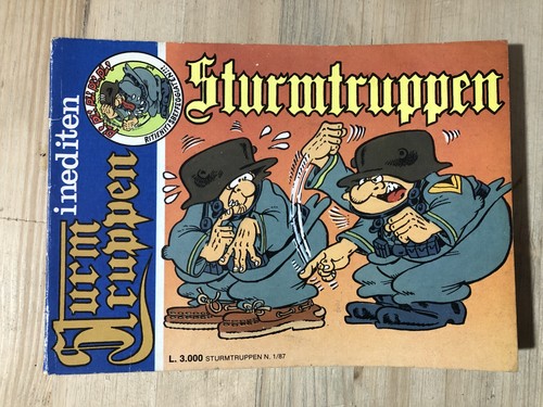 Fumetto sturmtruppen 1987 - sturmtruppen, nr