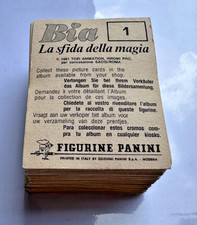 MANCOLISTA FIGURINE PANINI BIA LA SFIDA DELLA MAGIA 1981 ORIGINALI NUOVE