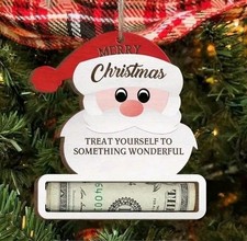 Babbo Natale Portasoldi Legno