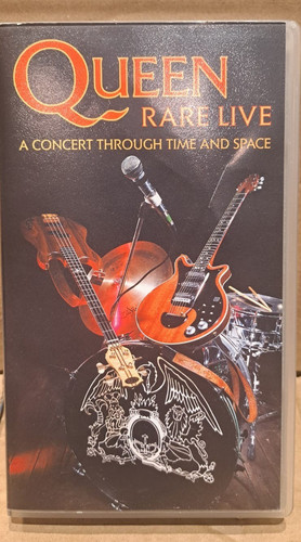 Queen rare live vhs - rare,