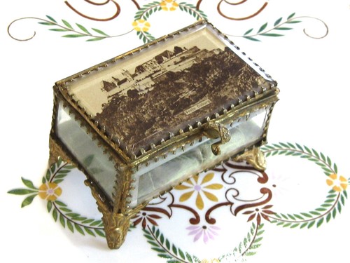 Antica vetrina portagioie - antica,