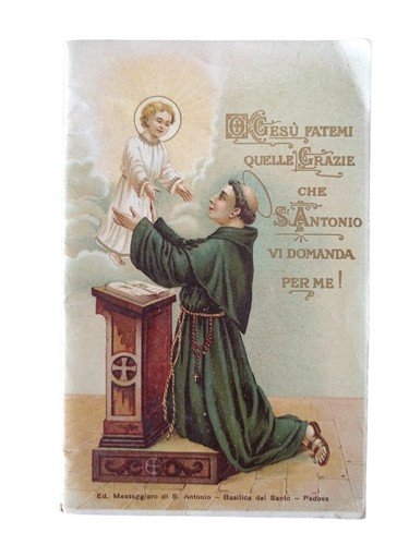 Antico santino holycard - antico,