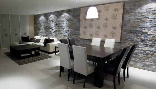 Rivestimento parete cemento